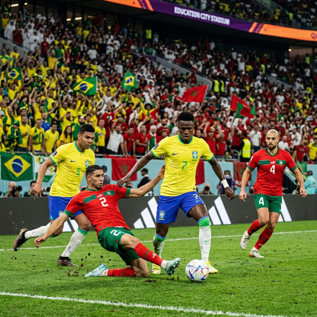 Brazil vs Morocco