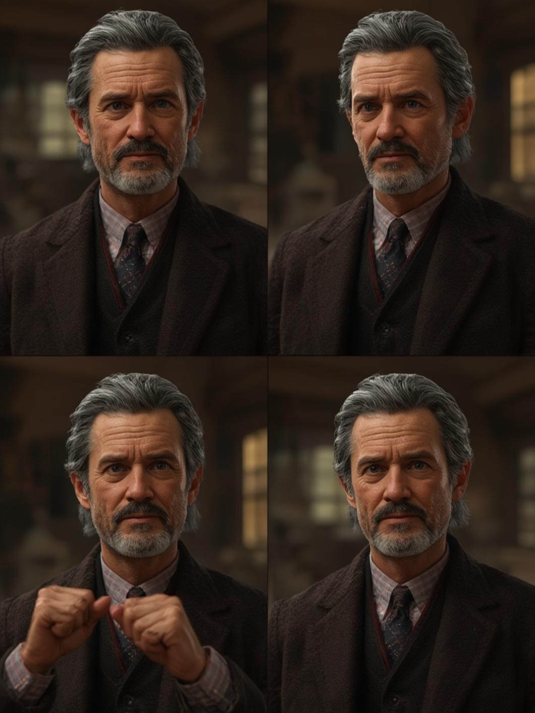 Frederick Fife adopting different roles