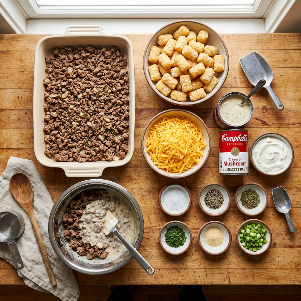 Tater Tot Casserole Recipe